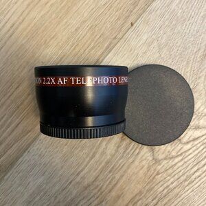 Used 2.2x AF Telephoto Lens for DSLR and Mirrorless Cameras